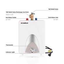 Load image into Gallery viewer, Camplux Electric Mini Tank Point of Use Water Heater 120V - 2.5 Gallon