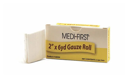 Roller Bandage 2" x 6 yd Stretch Unitized