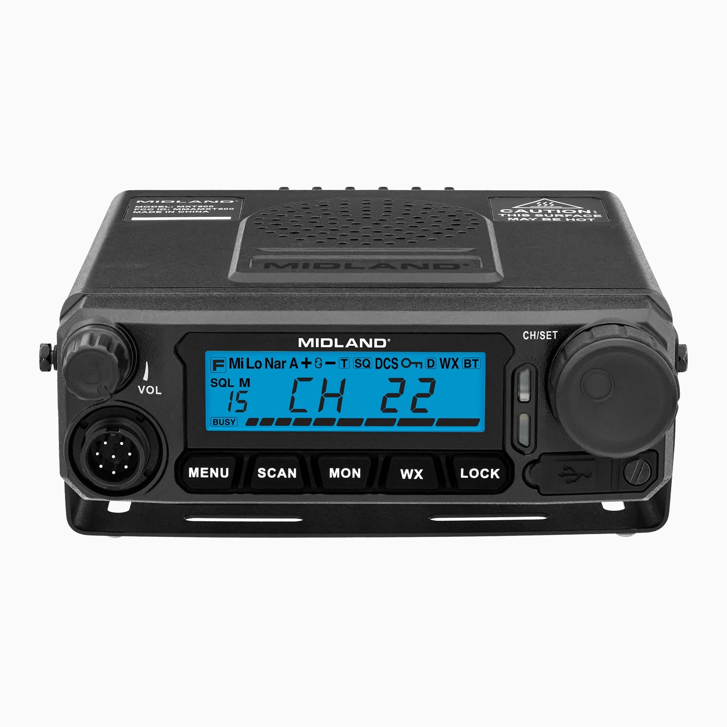MXT500AGVP3SP 50W MicroMobile GMRS Two-Way Radio | Antenna & Speaker Bundle