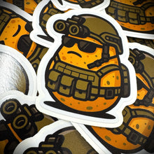 Load image into Gallery viewer, "Major Mash" - The Tactical Potato - 3.25" Sticker