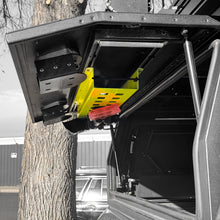 Load image into Gallery viewer, Limited Drop Color Coated Molle Panel Fishing Rod Case Bundle by Dirtbox Overland, featuring a padded case for rod and reel protection with vibrant powder-coated colors.