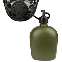 Load image into Gallery viewer, Parcil Safety NB-100E Tactical Gas Mask with Electronic Voice Amplifier and Radio Transmitter/Receiver