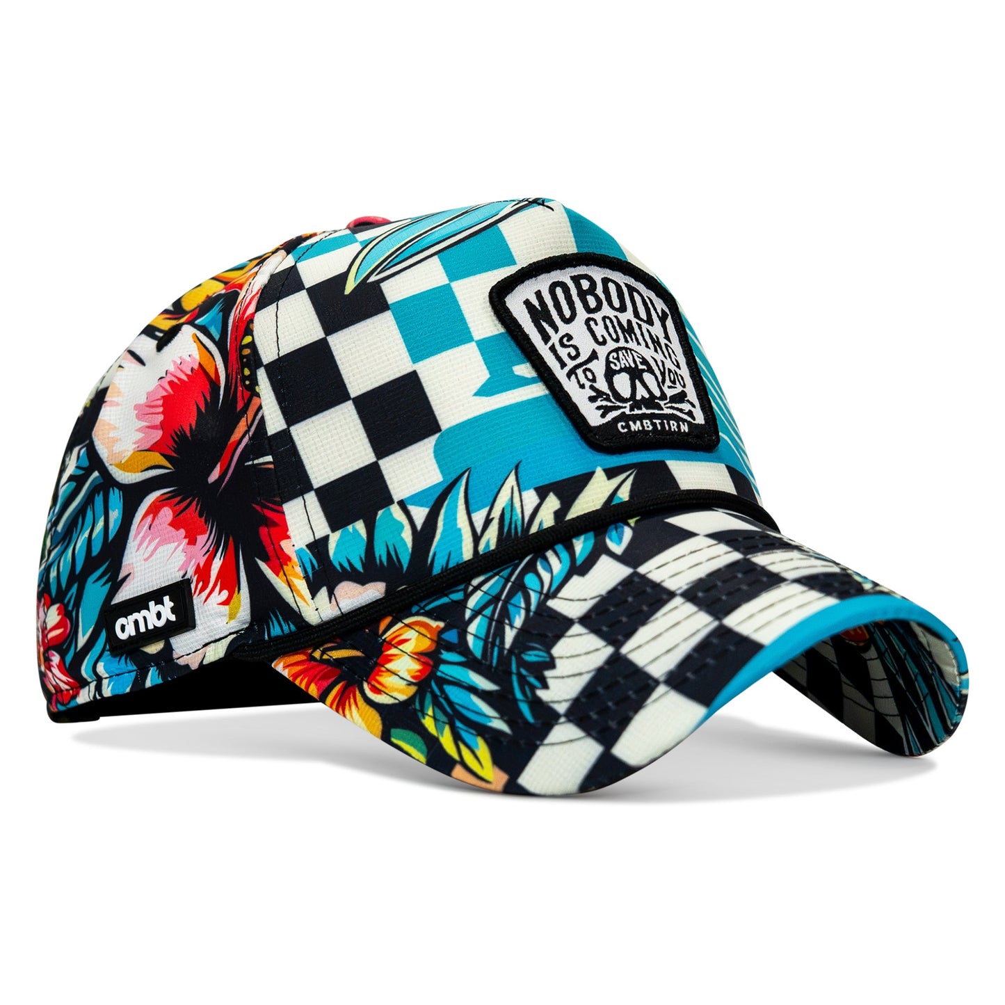 Nobody Is Coming To Save You Skull Patch Waterproof Weekender Snapback