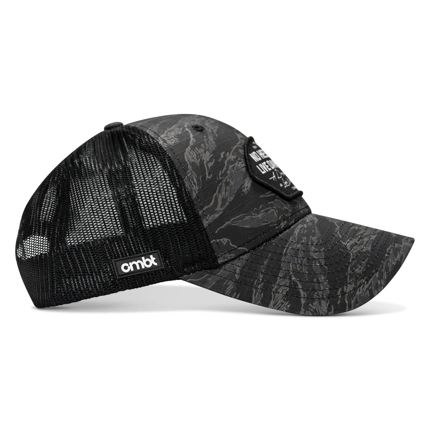 No Hesitation. Live Dangerous Patch Original Ripstop Snapback Hat