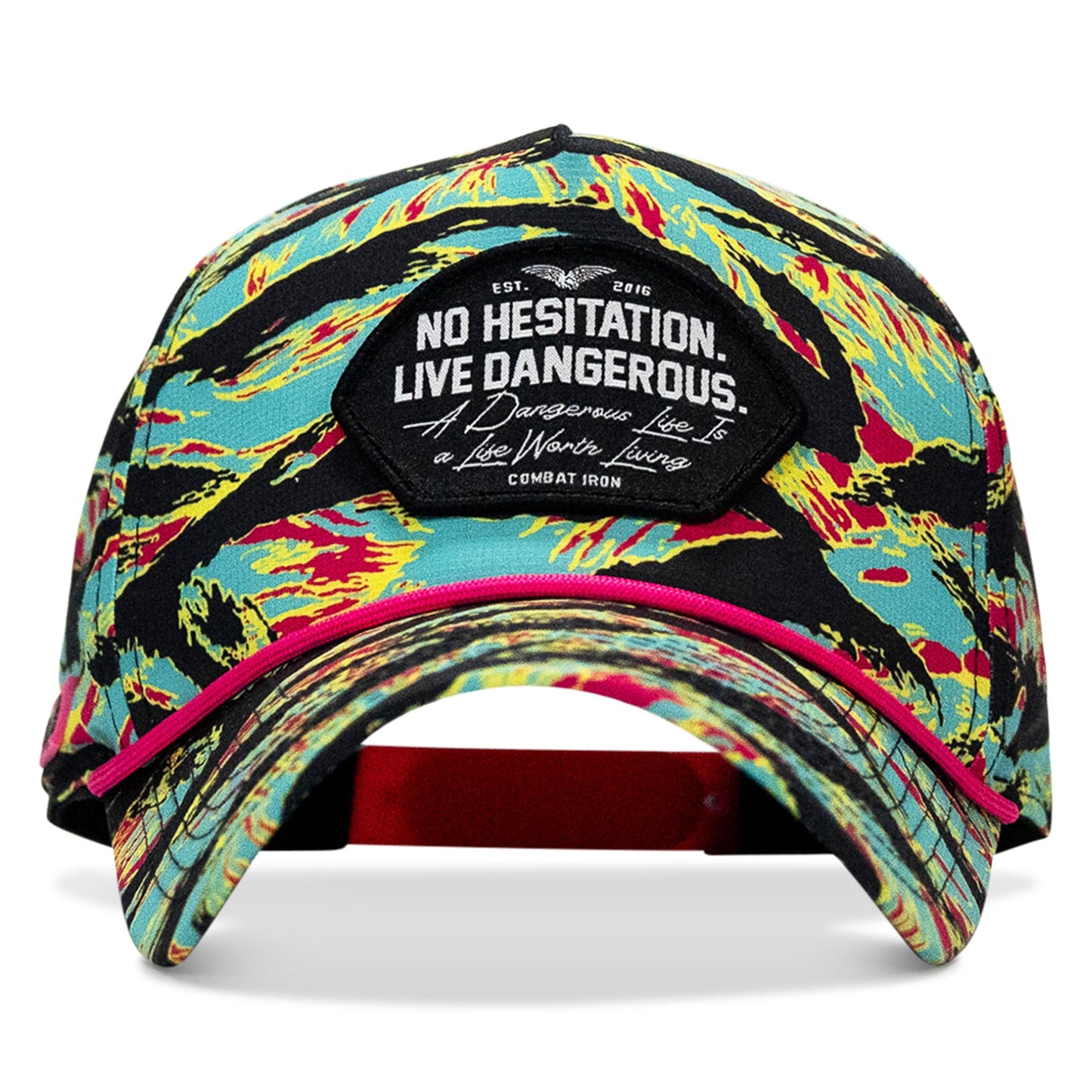 No Hesitation. Live Dangerous Patch Weekender Snapback