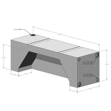 Load image into Gallery viewer, 35 Gallon Wheel Well Water Tank (Both Sides)