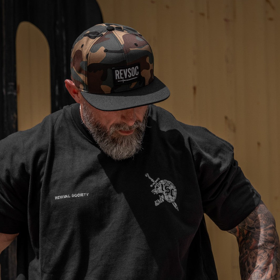 REVSOC Classic Patch Flatbill Hat
