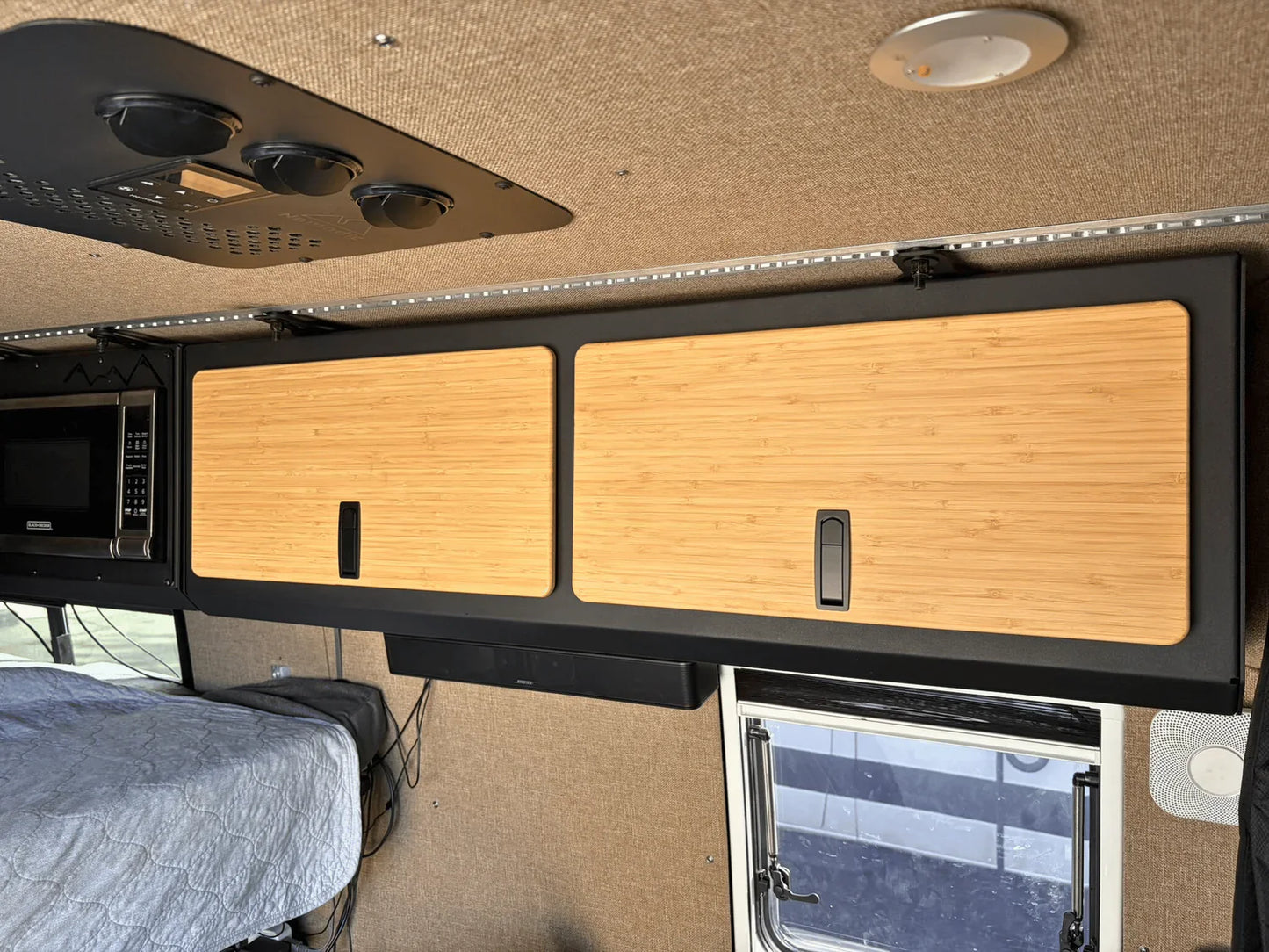 Stash Cab - Double Hinged Door Cabinet for Sprinter Vans