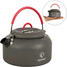 Load image into Gallery viewer, Aluminum Outdoor Camping Kettle with Carrying Bag, 0.8L/0.9L/1.4L/2L