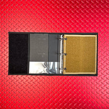 Load image into Gallery viewer, USA Made TGJ Tactical Binder - Complete Package with Binder &amp; 2 Patch Pages
