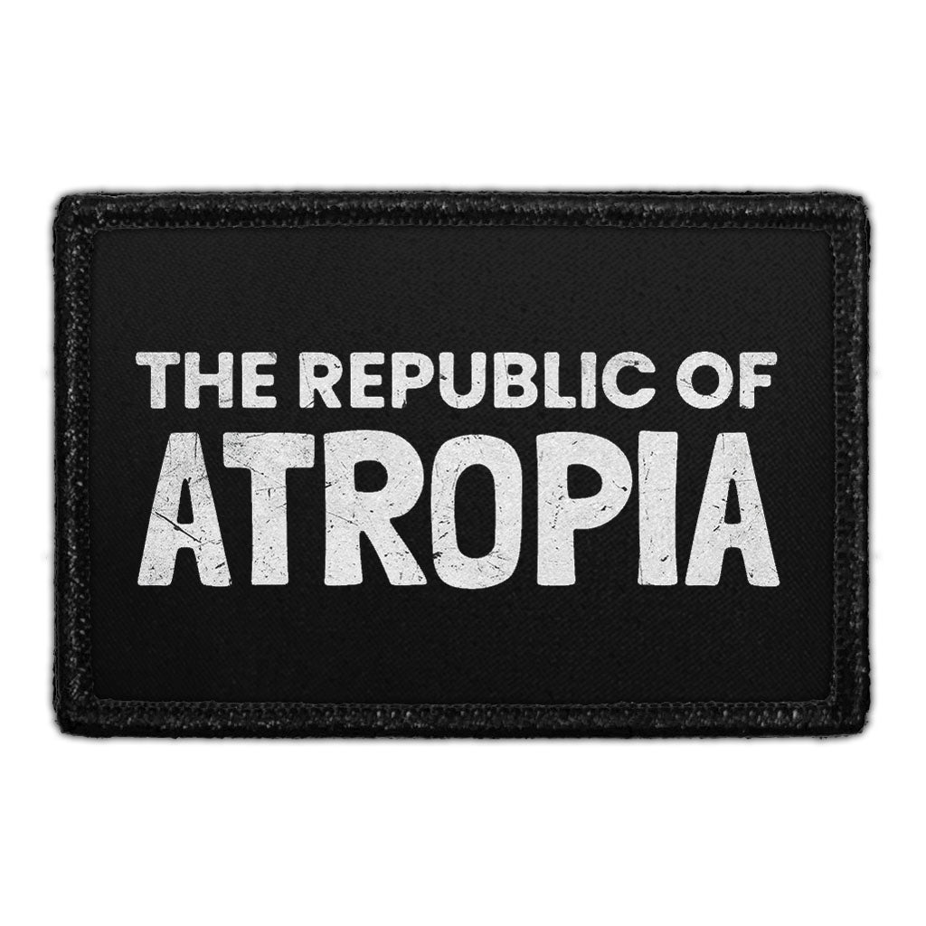 The Republic Of Atropia - Distress - Removable Patch