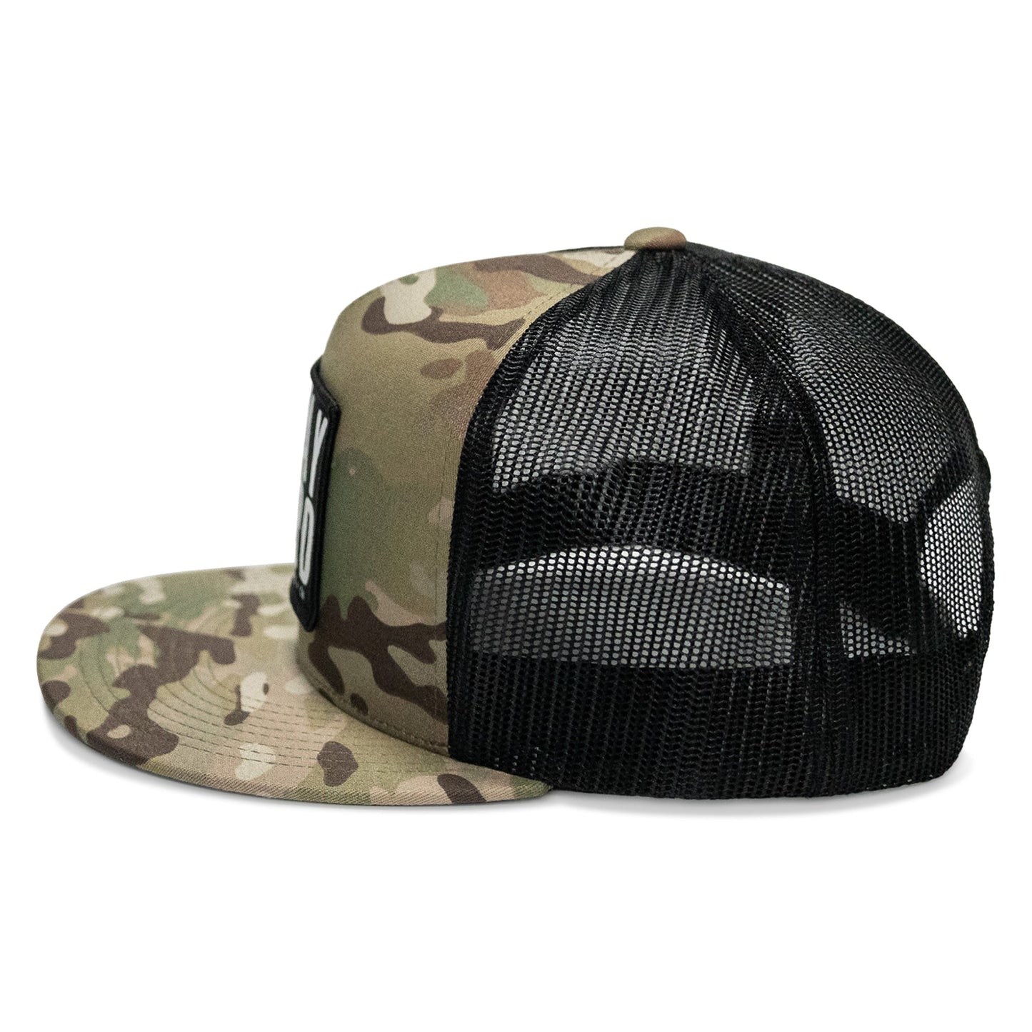 Pray Hard Patch Flatbill Hat