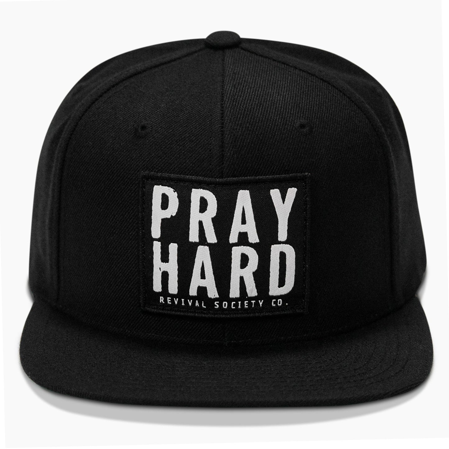 Pray Hard Patch Flatbill Hat