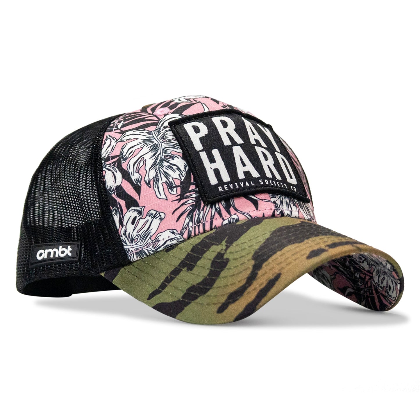 Pray Hard Patch Original Ripstop Snapback Hat