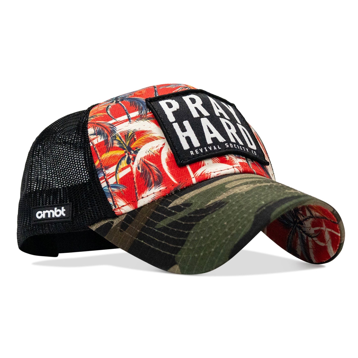 Pray Hard Patch Original Ripstop Snapback Hat