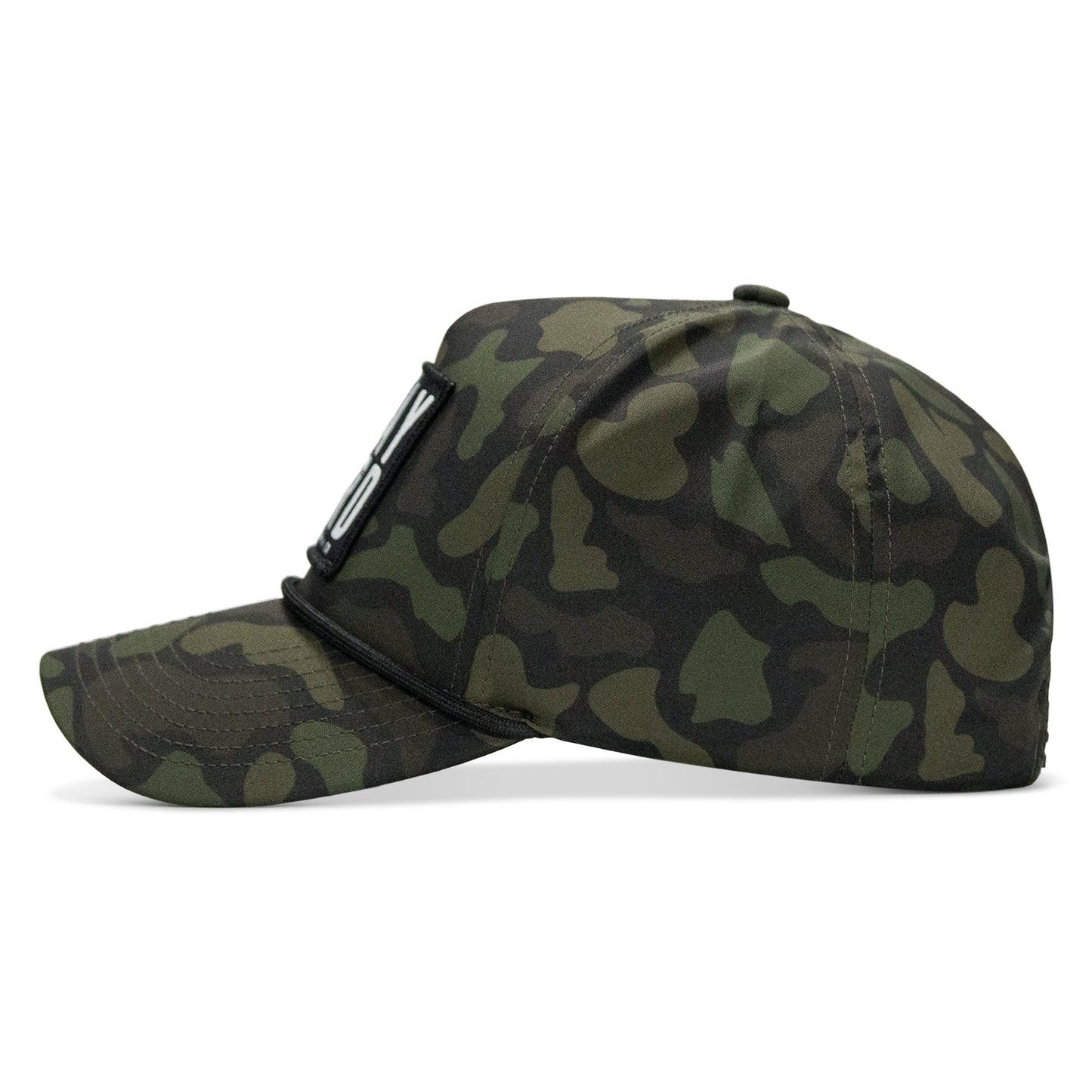 Pray Hard Patch 5 Pannel Rope Snapback
