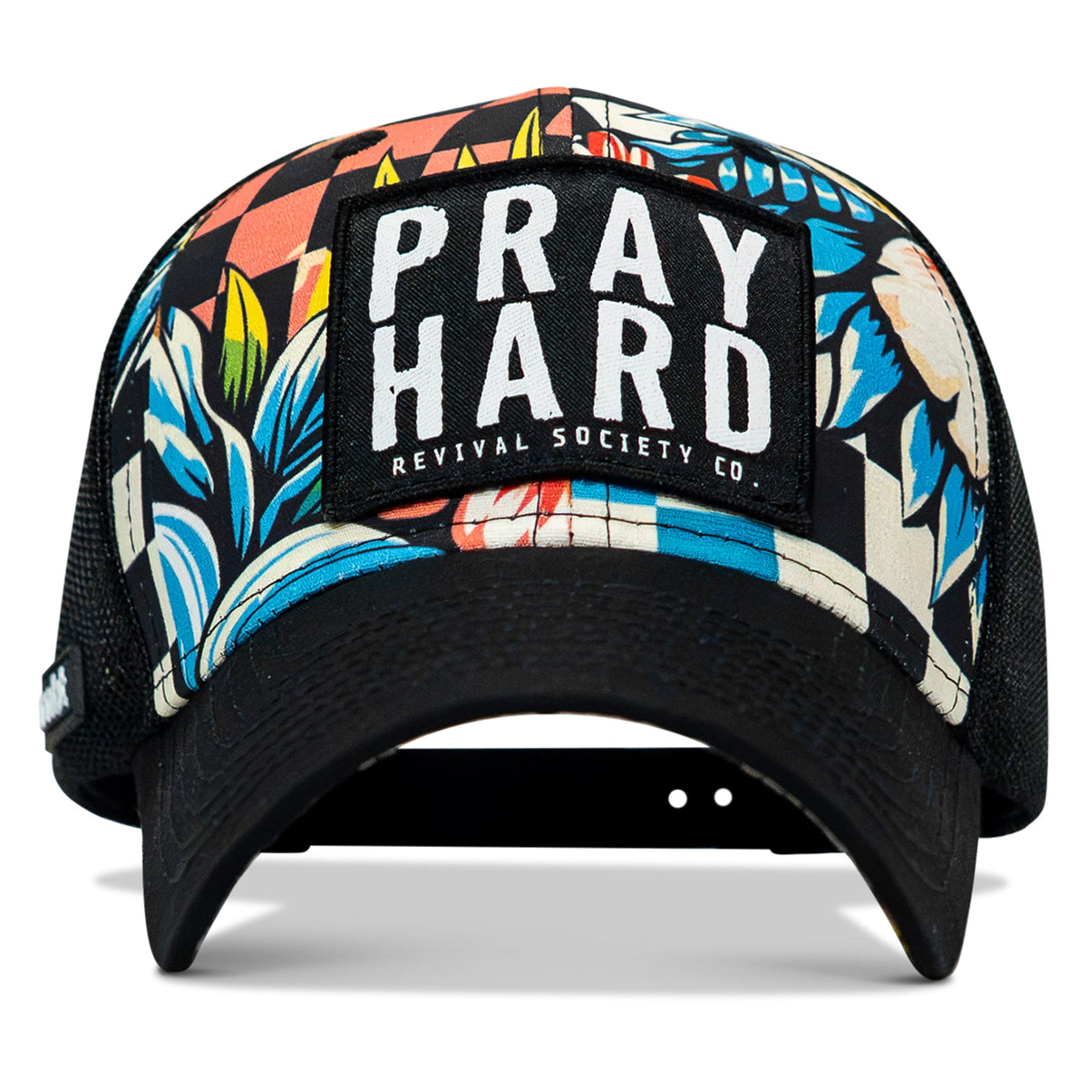 Pray Hard Patch Original Ripstop Snapback Hat