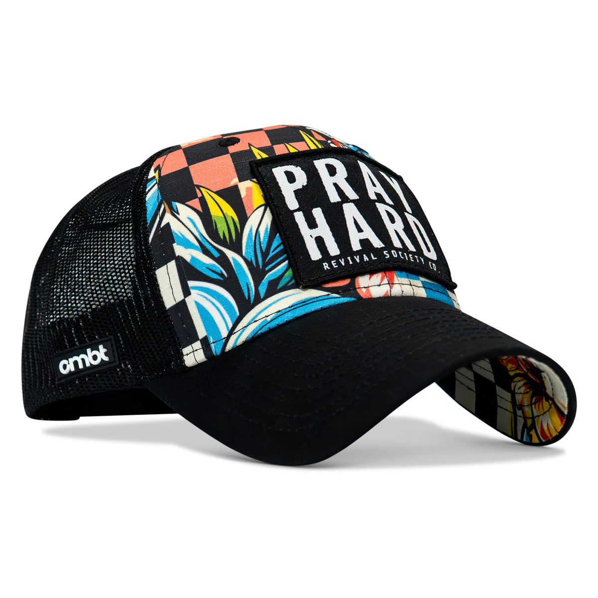 Pray Hard Patch Original Ripstop Snapback Hat