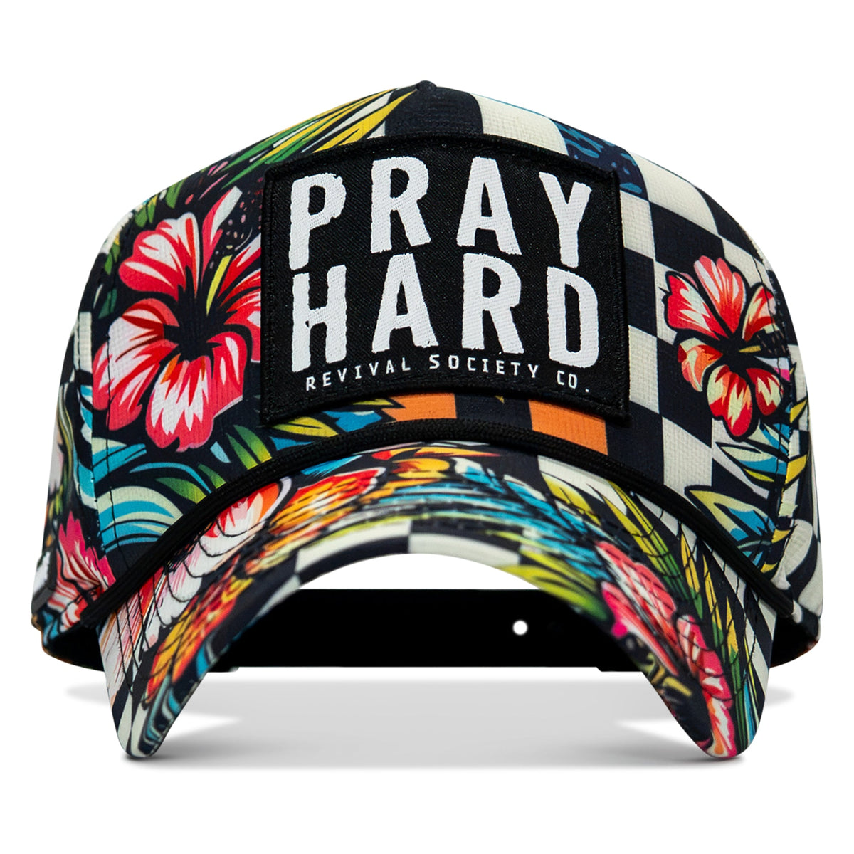 Pray Hard Patch Waterproof Weekender Snapback