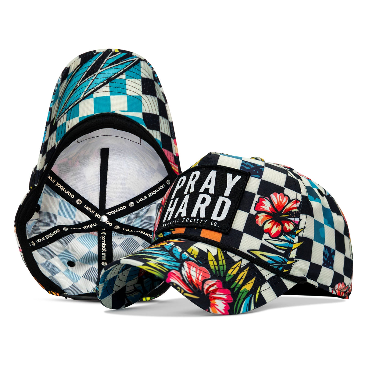 Pray Hard Patch Waterproof Weekender Snapback