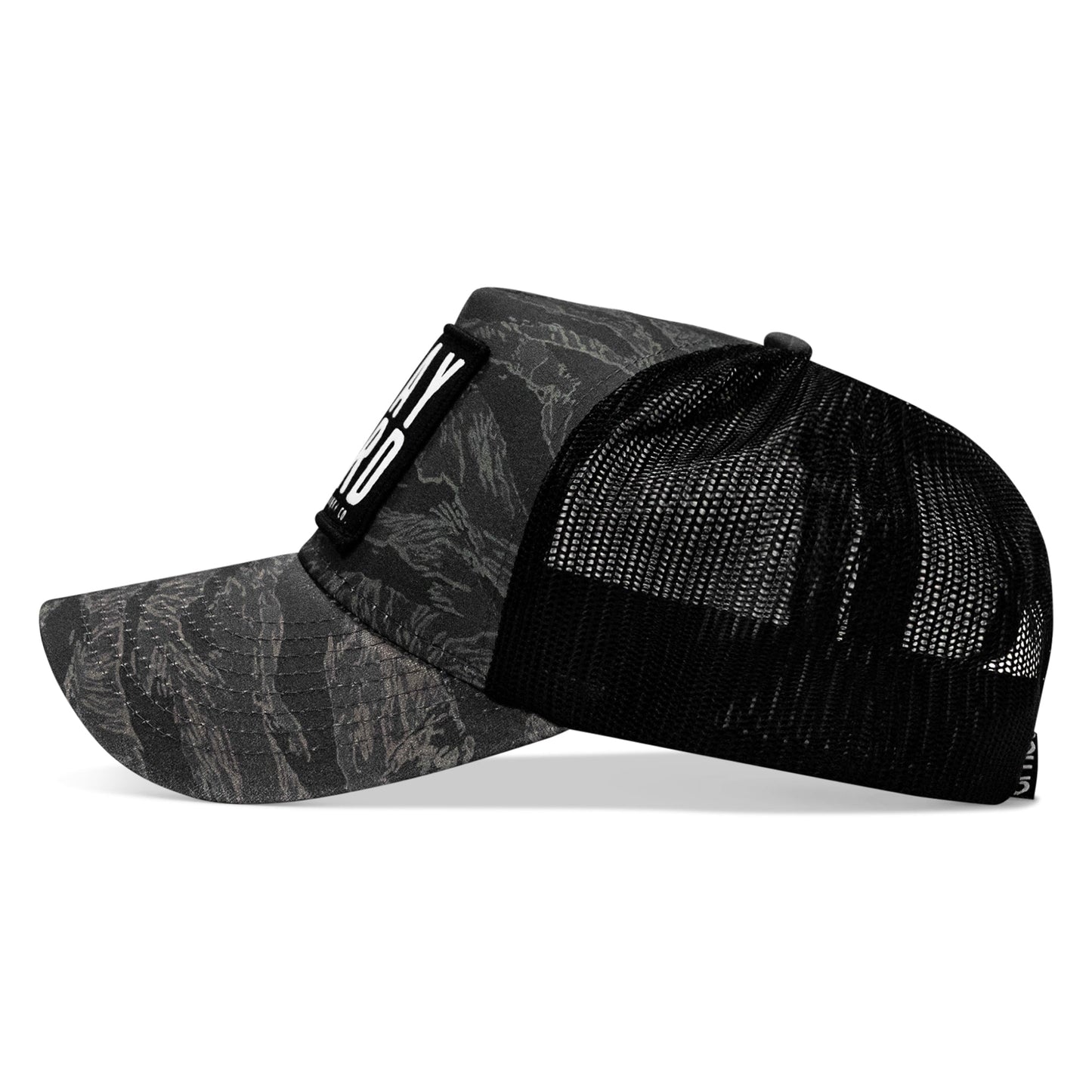 Pray Hard Patch Five Panel Breacher Snapback Hat