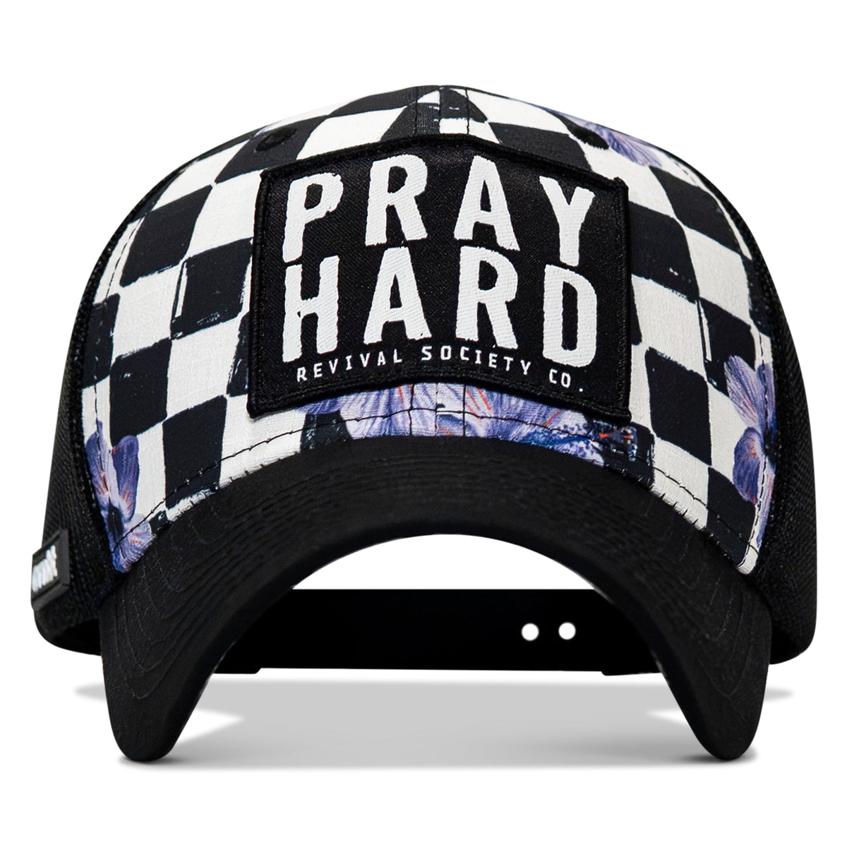 Pray Hard Patch Original Ripstop Snapback Hat
