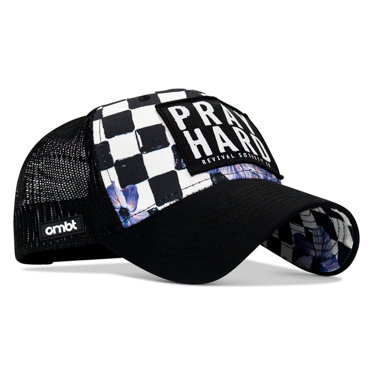 Pray Hard Patch Original Ripstop Snapback Hat