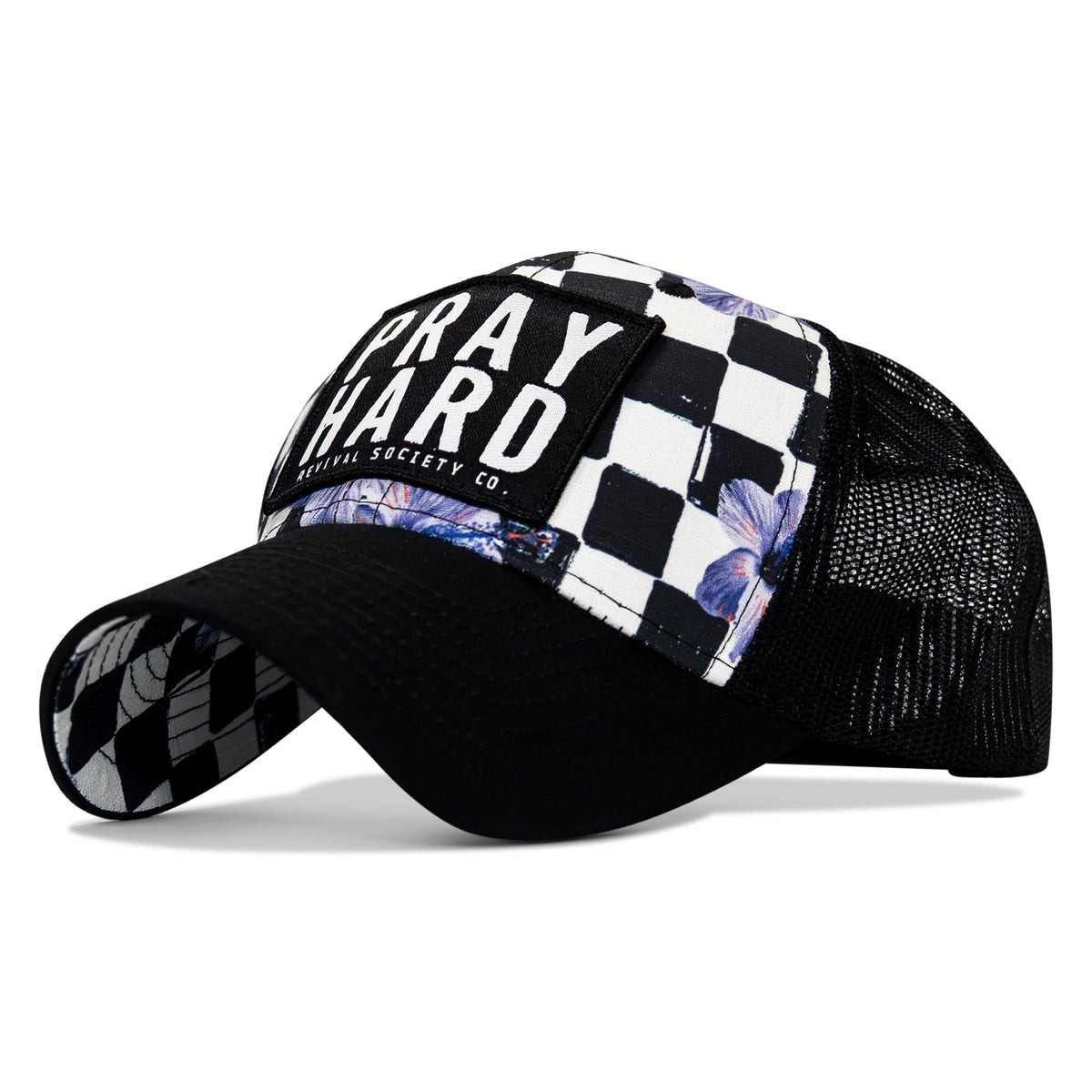 Pray Hard Patch Original Ripstop Snapback Hat