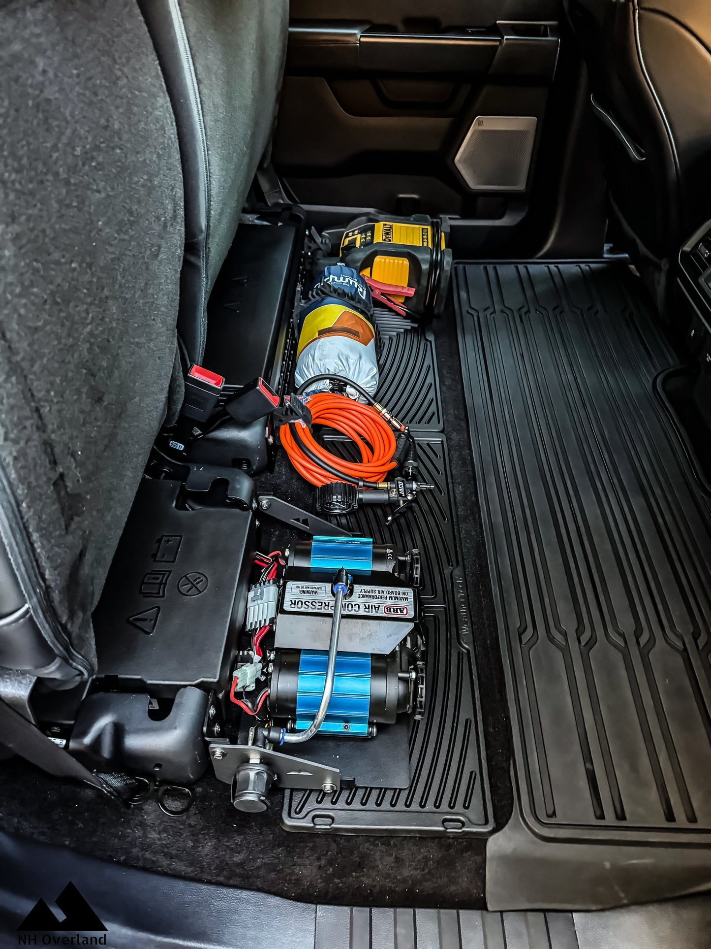 15+ F150 Rear Under Seat Compressor Mount