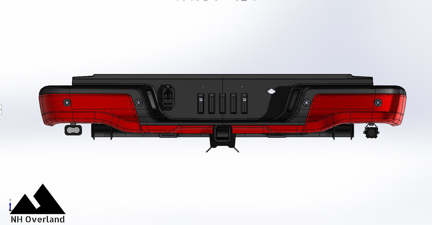 19-23 Ford Ranger Rear Reverse Light Brackets