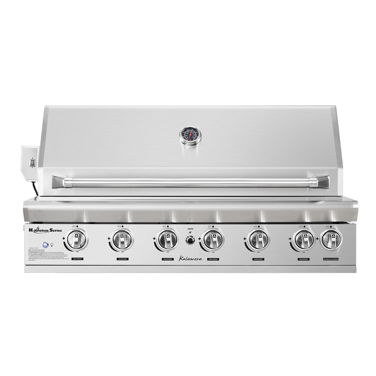 Kalamera 43inch built-in 6-burner Outdoor S/S Grill K-kitchen Series