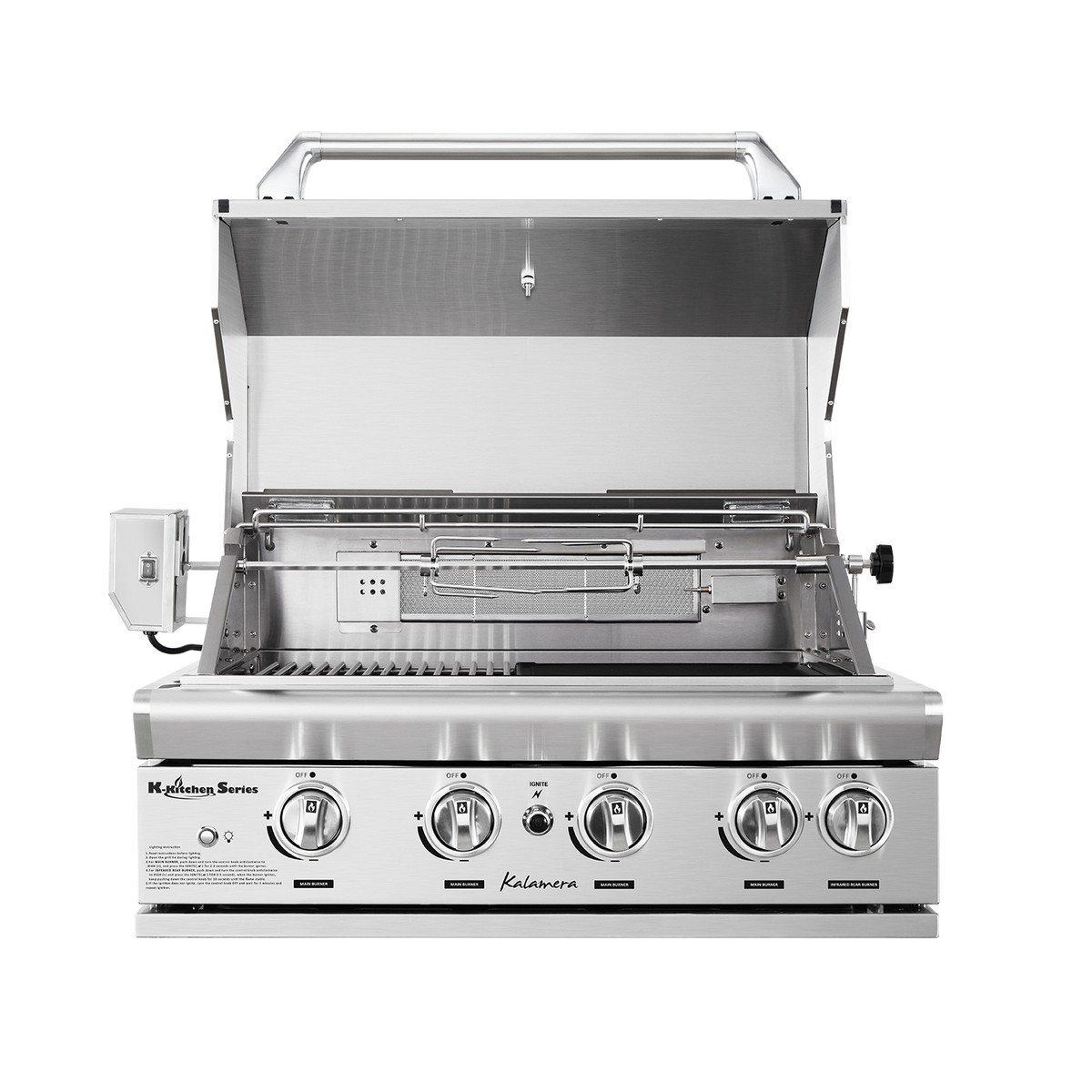 Kalamera 32inch built-in 4-burner Outdoor S/S Grill K-kitchen Series