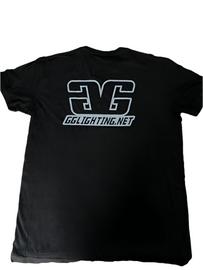 GGlighting Black 100% Cotton T-Shirt