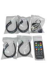 Load image into Gallery viewer, 2' Full Color RGB Fat Whip Pair With Bluetooth/Remote