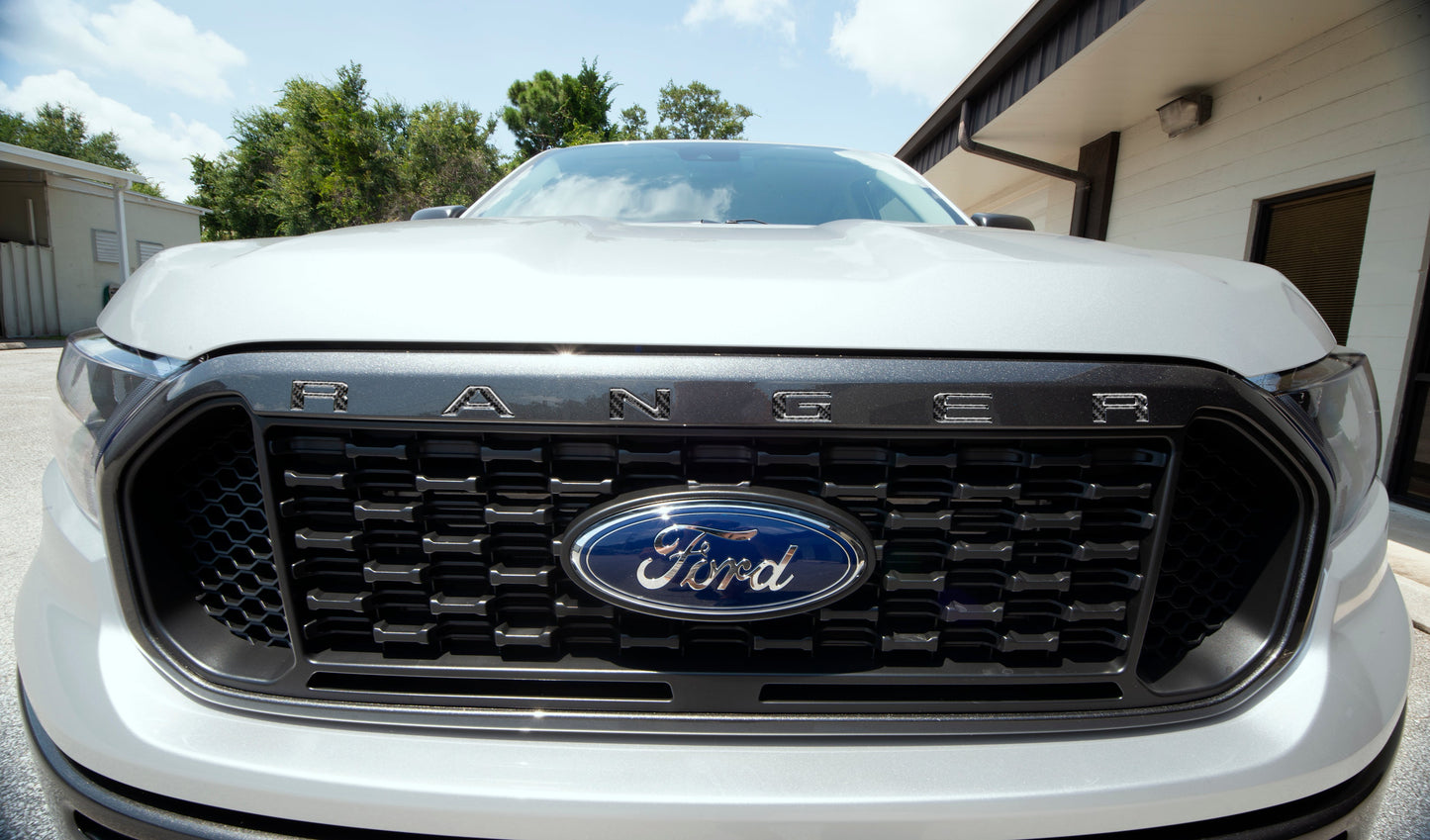 Front Grille Inserts Letter Inserts Fits 2019-2023 Ford Ranger