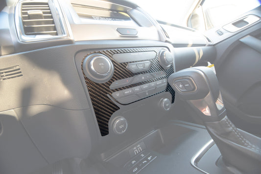 Climate Control Accent Overlay Fits 2019-2023 Ford Ranger
