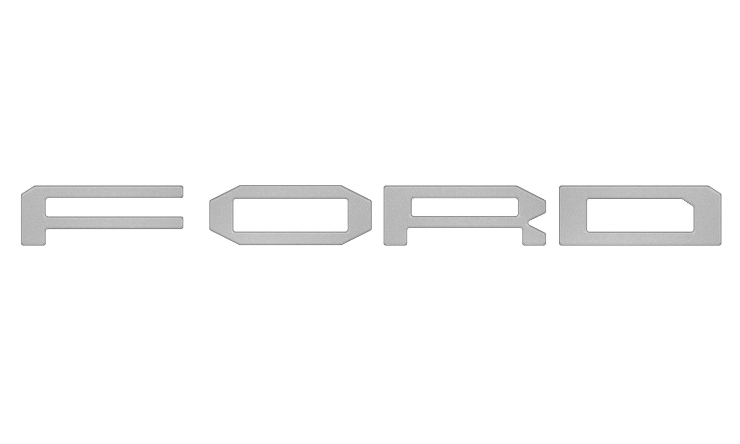 Grille Letter Overlays Fits 2024-2026 Ford Ranger Raptor
