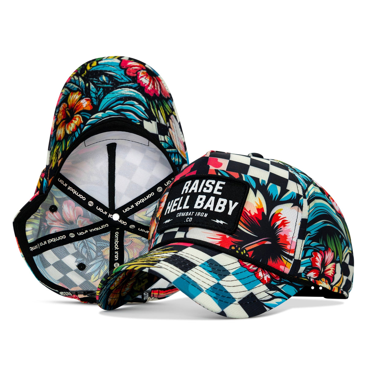 Raise Hell Baby Patch Weekender Snapback