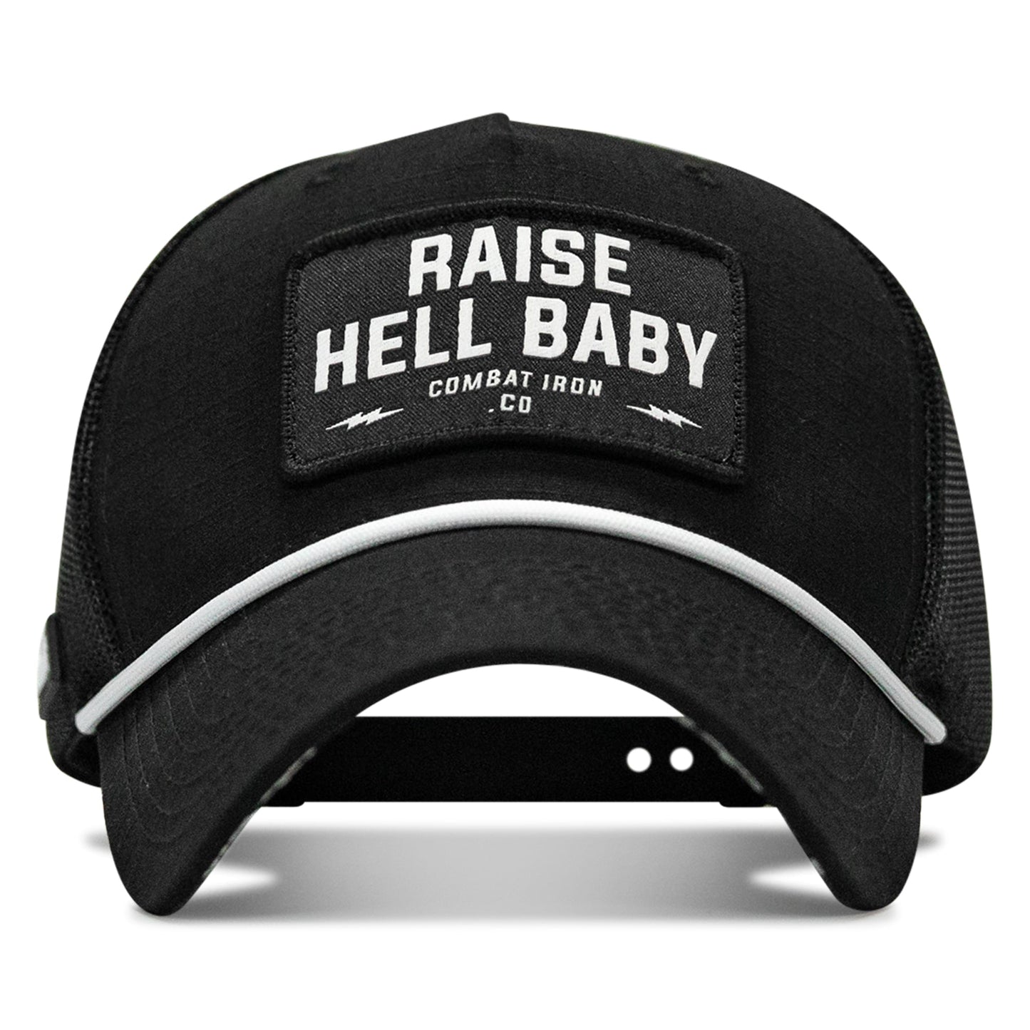 Raise Hell Baby Patch Rope Snapback Hat