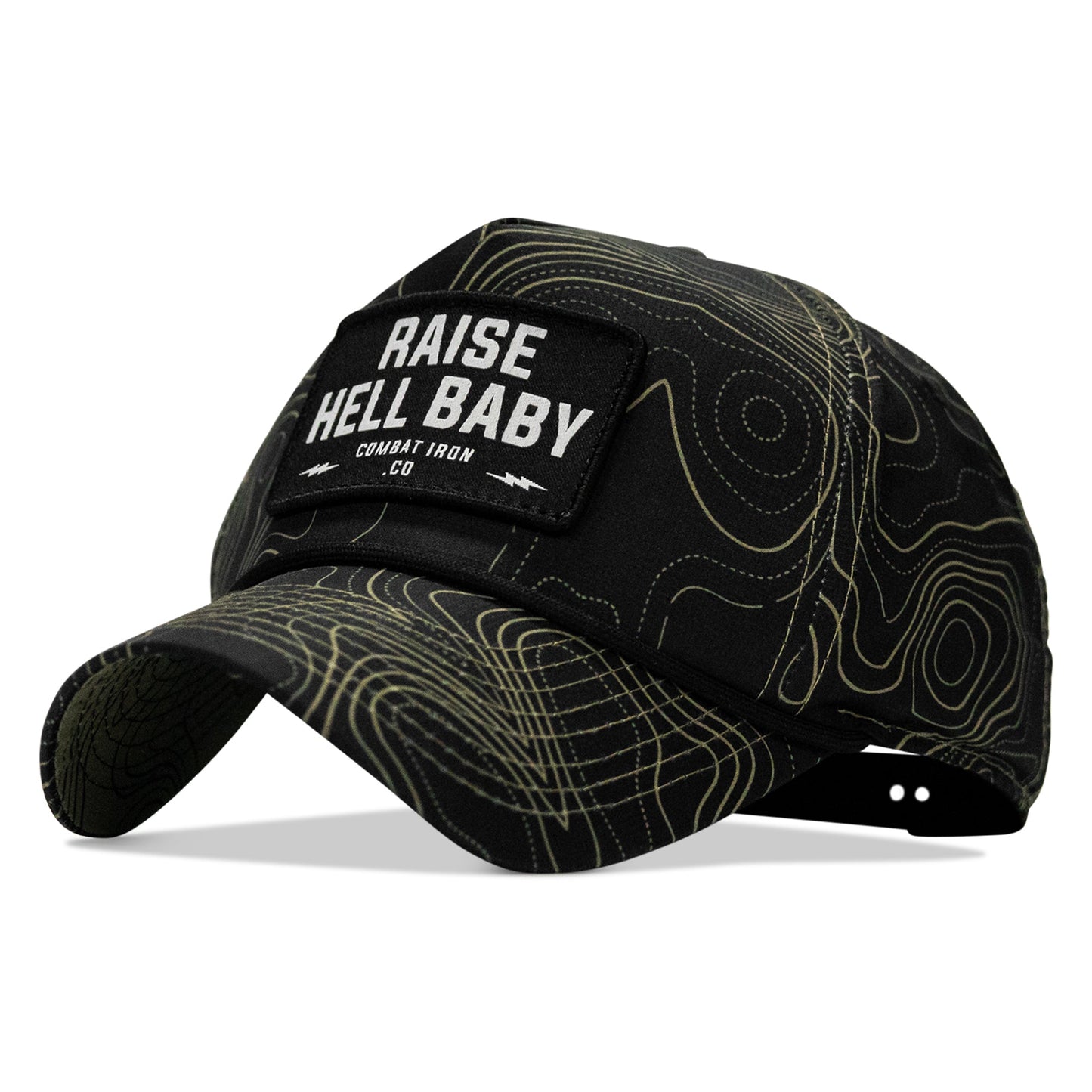 Raise Hell Baby Patch Weekender Snapback