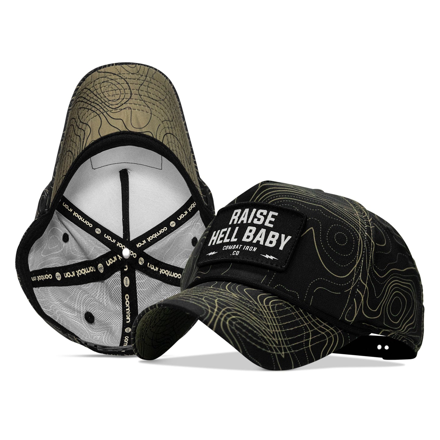 Raise Hell Baby Patch Weekender Snapback