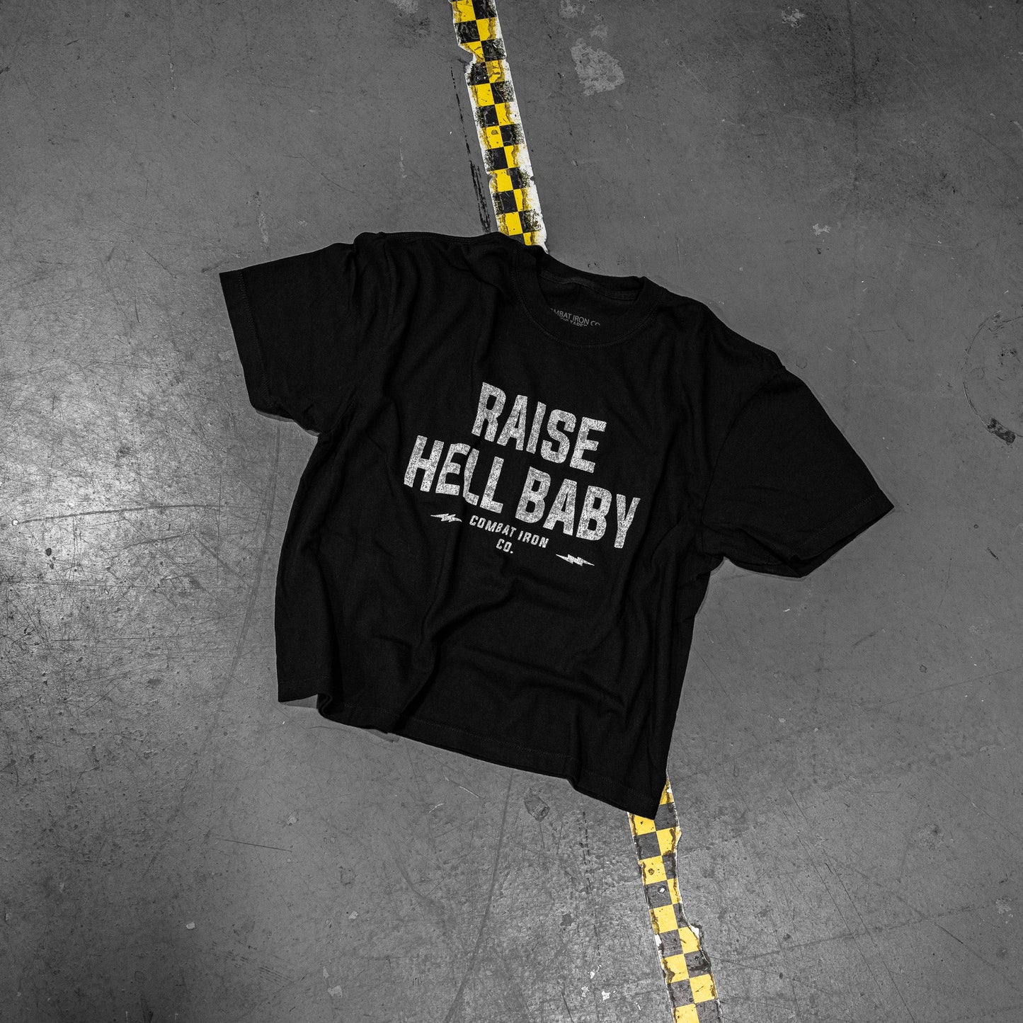 Raise Hell Baby Women's Crop T-Shirt