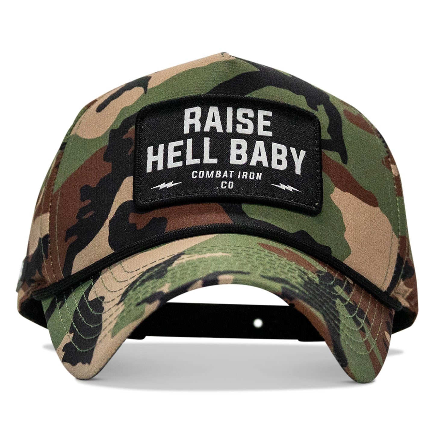 Raise Hell Baby Patch Weekender Snapback
