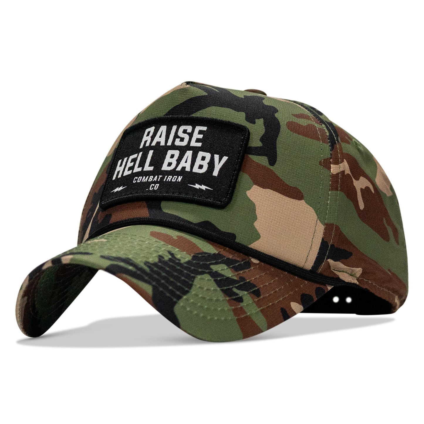 Raise Hell Baby Patch Weekender Snapback