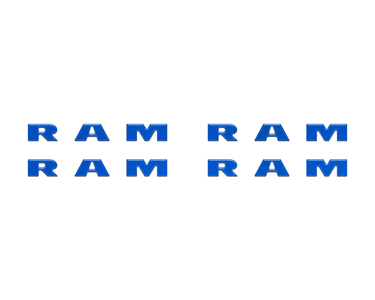Base Model Running Board Letter Inserts Fits 2025-2026 Ram 1500/2500/3500