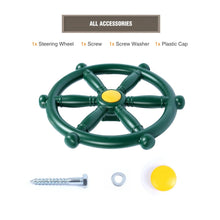 Load image into Gallery viewer, REDCAMP 11.8" Pirate Ship Wheel