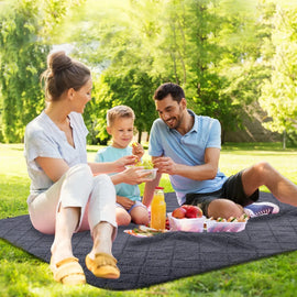 Waterproof Stadium Blanket with Sherpa Lining
