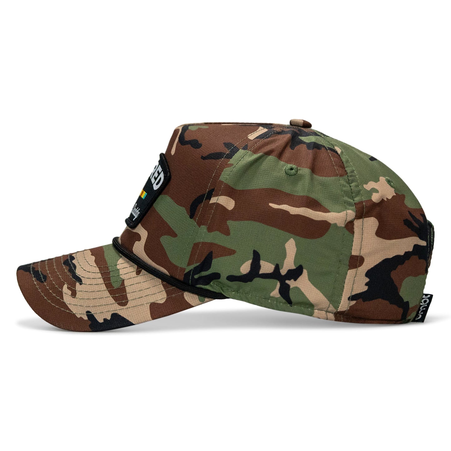 Retired Hoochie Daddy Ribbons Patch Weekender Waterproof Snapback