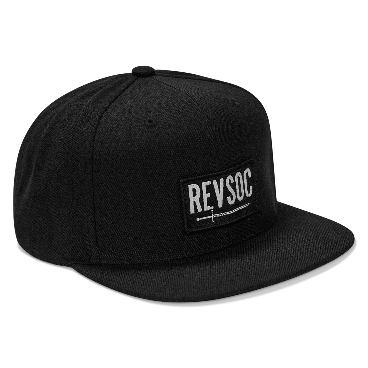 REVSOC Classic Patch Flatbill Hat