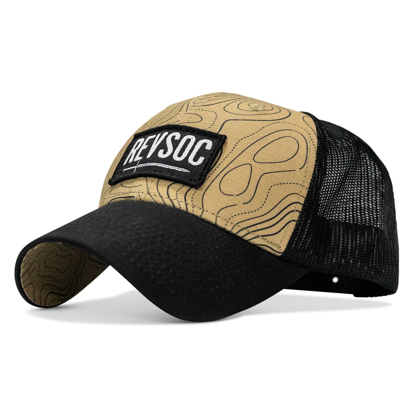 REVSOC Classic Patch Original Ripstop Snapback Hat